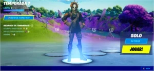 Conta Fortnite com skins do Halloween