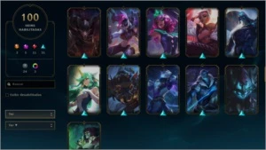 Conta Completa Gold IV 120 champs +100 skins - League of Legends LOL