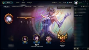 Conta Ouro II - League of Legends TODOS CAMPEÕES LOL
