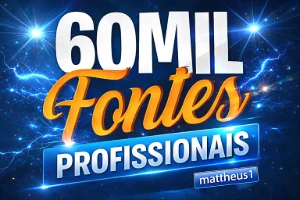 FONTES PROFISSIONAIS E MODERNAS ★[PREMIUM|MENOR PREÇO!]★ - Outros