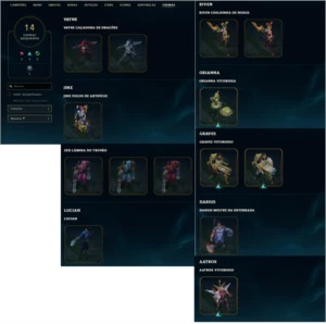 Conta LOL LVL 136 // Conta criada 27/09/2014 - League of Legends