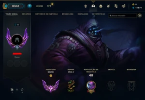 conta mestre solo q - League of Legends LOL
