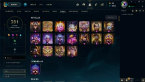 Conta League Of Legends - +400 Skin, Sem Ban, Unranked LOL