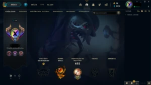 Conta League Of Legends - +400 Skin, Sem Ban, Unranked LOL