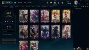 Conta League Of Legends - +400 Skin, Sem Ban, Unranked LOL