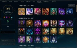 conta de league of legends LOL