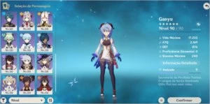 Conta genshin com 6 personagem 5 estrela R-55 - Genshin Impact