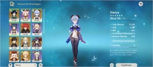 Conta genshin com 6 personagem 5 estrela R-55 - Genshin Impact