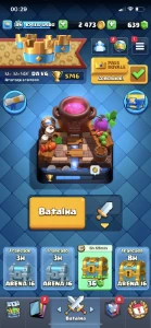 Conta arena 16 criada em 2016 - Clash Royale