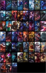 Gold V + DE 100 CAMPEÕES E MAIS DE 45 SKINS - League of Legends LOL
