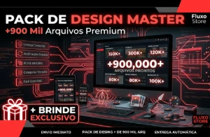 Pack de Design Master: +900 Mil Arquivos Premium