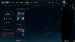 CONTA DE LOL MESTRE - League of Legends