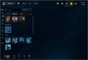 Conta Platina 3 mmr otimo - League of Legends LOL