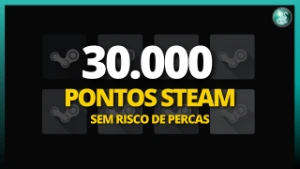 30.000 Pontos Steam (Steam Points)