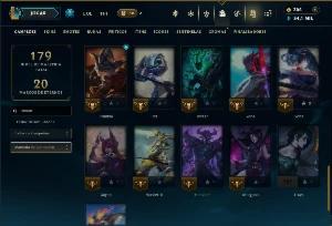 Unranked com 45 Champs e 21 Skins ( ADC / MID / JG ) - League of Legends LOL