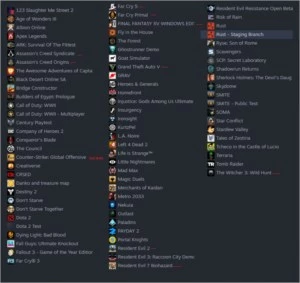 Conta Steam + Epic Games + Ubisoft