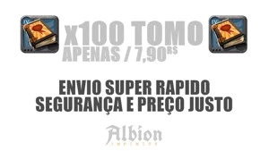 ALBION ONLINE - x100 TOMOS DA VISÃO