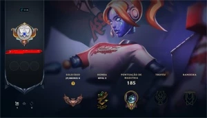 Conta com 71 CHAMPS, 37 SKINS - LVL 114 [FULL ACESSO] - League of Legends LOL