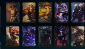 Conta com 71 CHAMPS, 37 SKINS - LVL 114 [FULL ACESSO] - League of Legends LOL
