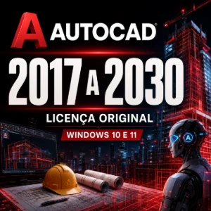 Autocad Com Todas As Ferramentas 3 Anos - Softwares e Licenças