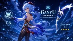 Genshin - Ganyu c6 - Raiden c3 - Neuvi e ++ AR 59 NA - Genshin Impact