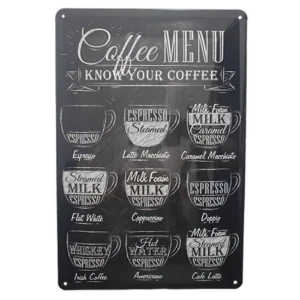Placa decorativa de metal para parede - Artesanato e Personalizados