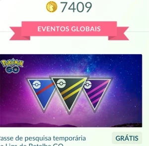Pokemon go Conta lvl39 7k de ouro - Pokémon