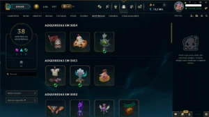 Conta LOL  Full Acesso - 164 Skins - Muitas raridades! - League of Legends