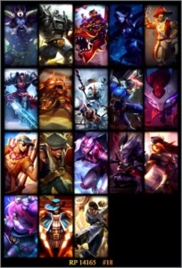 Conta Prata III 99 Campeões 18 Skins - League of Legends LOL