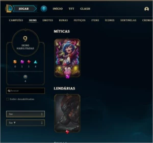 Conta ouro 3 - League of Legends LOL