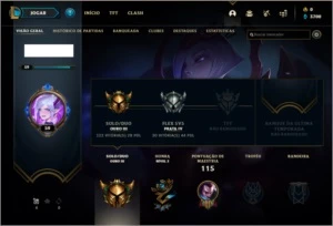Conta ouro 3 - League of Legends LOL