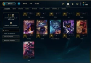 Conta ouro 3 - League of Legends LOL