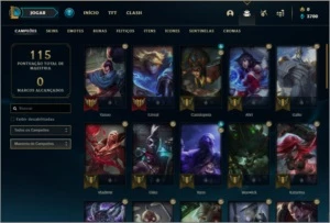 Conta ouro 3 - League of Legends LOL