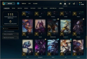 Conta ouro 3 - League of Legends LOL