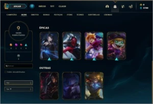 Conta ouro 3 - League of Legends LOL