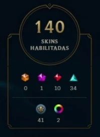 Conta Gold 5 - Lvl 76 - LEIA A DESCRIÇÃO - League of Legends LOL