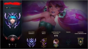 Vendo conta diamante 1 - League of Legends LOL