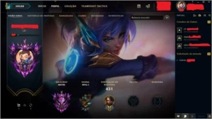 Conta Master - League of Legends LOL