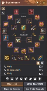 Conta Bdo 803 Gs- Witch- R$5.400,00+ Buçula ,Telescopio,mapa - Black Desert