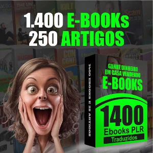 + de 10mil ebooks plr em português