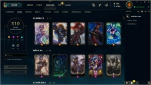 Conta level 305 de lol ótima e no precinho - League of Legends