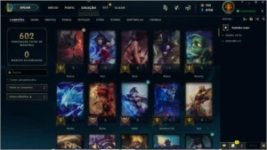 Conta level 305 de lol ótima e no precinho - League of Legends