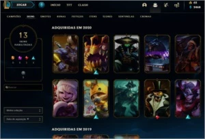 Conta LoL D4 - League of Legends