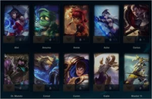 CONTAS UNRANKED LEVEL 30 (SMURF) - League of Legends LOL