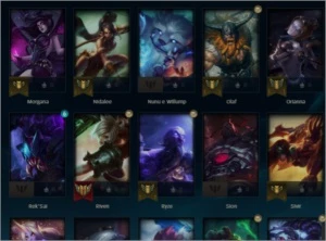 Conta diamante 3 lv 70 - League of Legends LOL