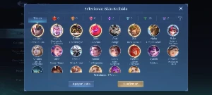 Conta Mobile Legends 36 Heróis + Glória Mítica + 22 Skins