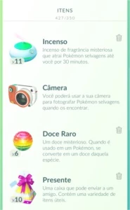 Conta Pokémon Go level 25