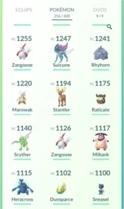 Conta Pokémon Go level 25