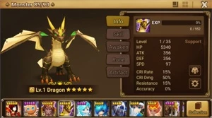 Reroll Summoners War lvl10 com Jamire Striker e Velajuel