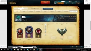 Conta B5 com boas SKINS e campeões - League of Legends LOL
